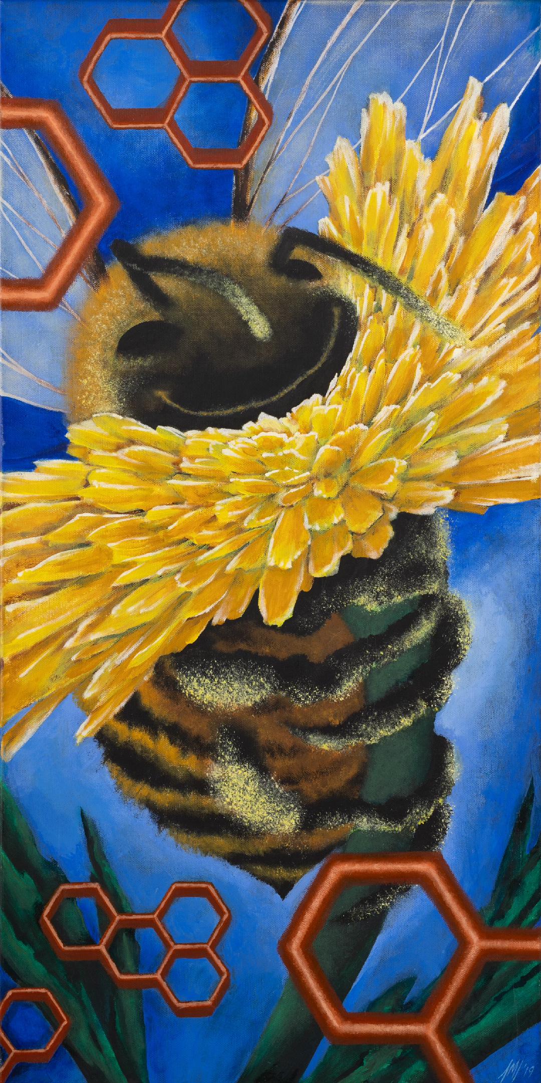 Monumental Tattoo: Adam Jorgensen - Hex Bee