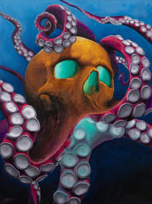 Monumental Tattoo: Adam Jorgensen - Octoskull